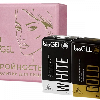 BioGel Стройность + Gold + White 2 мл + 2x5 мл