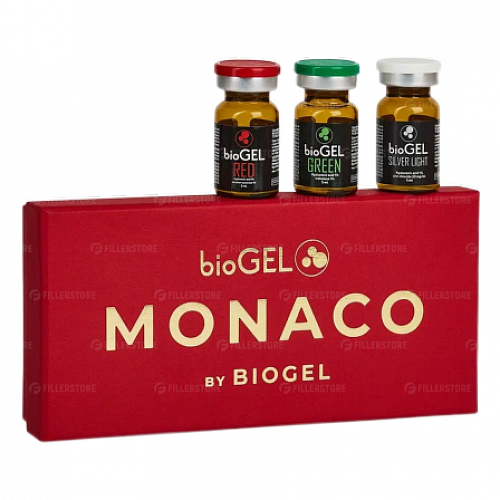 BioGel Monaco (Red, Green, Silver Light) 3*5 мл