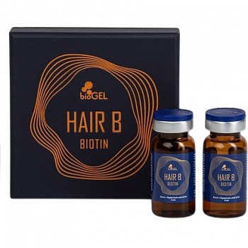 BioGel Hair B Biotin 2x5 мл